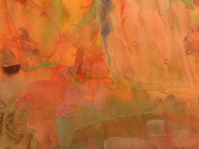 Original Abstract Expressionism Abstract Painting by Chris Owen