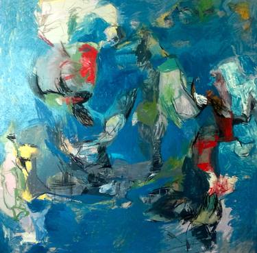 Original Abstract Expressionism Abstract Paintings by Sargam Bagazgoitia