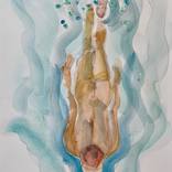 Swimmer #2 by Cynthia Minet