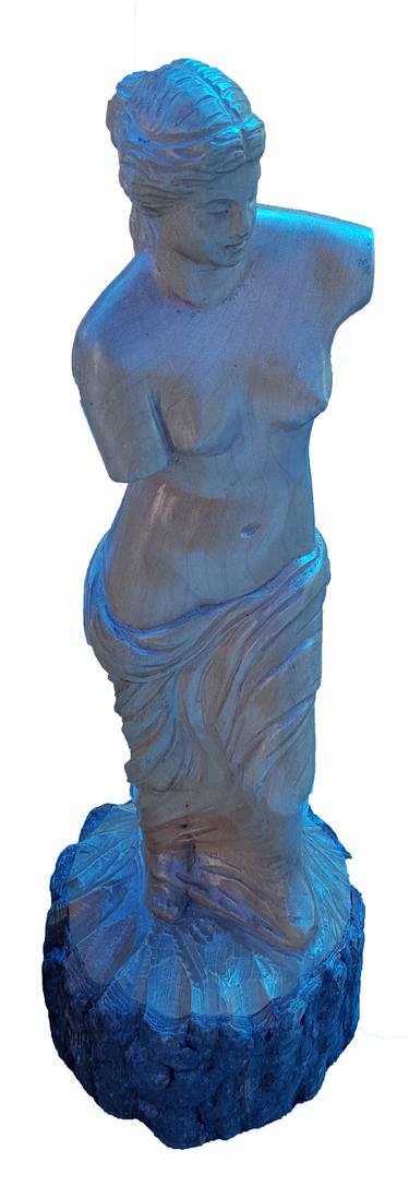 Woodcut Goddess Anahit thumb