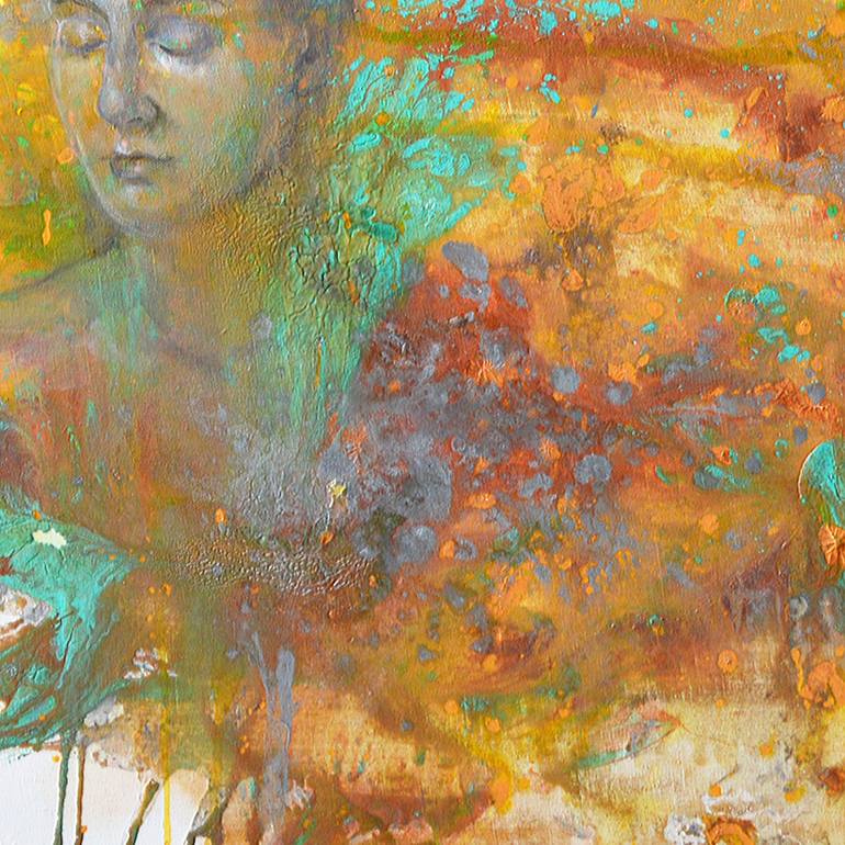 Original Abstract Women Painting by Tanya Moro