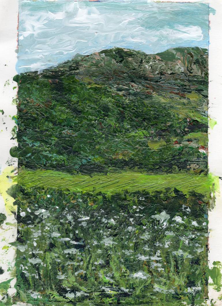 Original Impressionism Landscape Painting by Susan Dirende