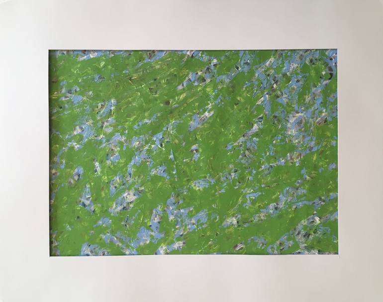 Original Modernism Abstract Painting by Susan Dirende