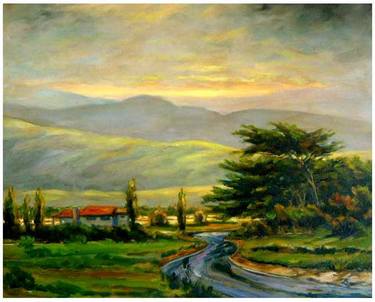 Original Realism Landscape Paintings by Richard Nederlof
