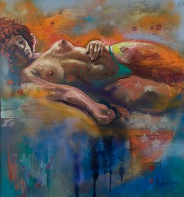 Original Figurative Women Paintings by Richard Nederlof