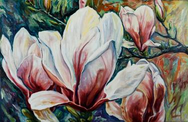 Original Realism Floral Paintings by Richard Nederlof