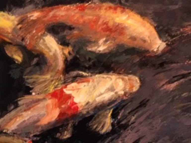 Original Realism Fish Painting by Richard Nederlof