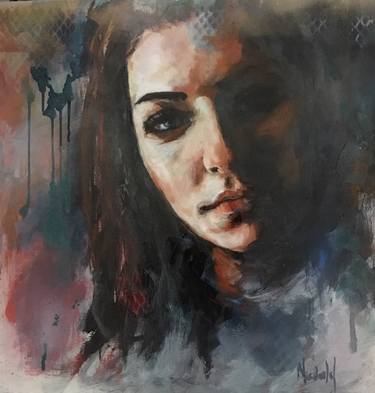 Original Figurative Women Paintings by Richard Nederlof