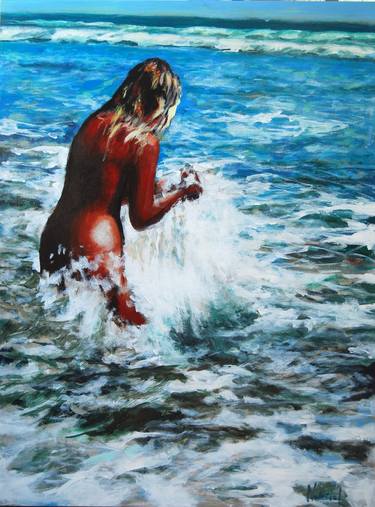 Original Figurative Seascape Paintings by Richard Nederlof