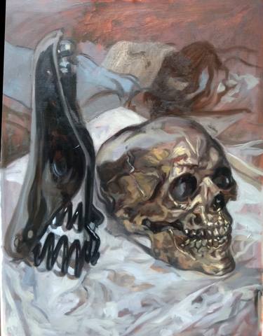 Print of Mortality Paintings by Toby Hunt