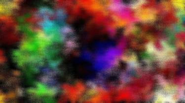 Original Modern Abstract Mixed Media by Ricardo G Silveira