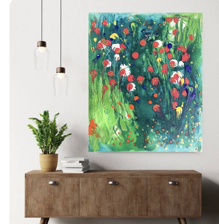 Original Abstract Painting by Shelja arts