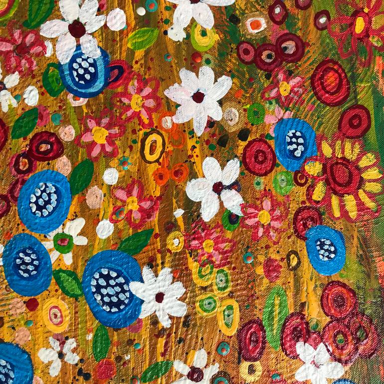 Original Abstract Expressionism Abstract Painting by Shelja Garg