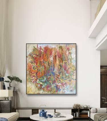 Original Abstract Paintings by Shelja arts