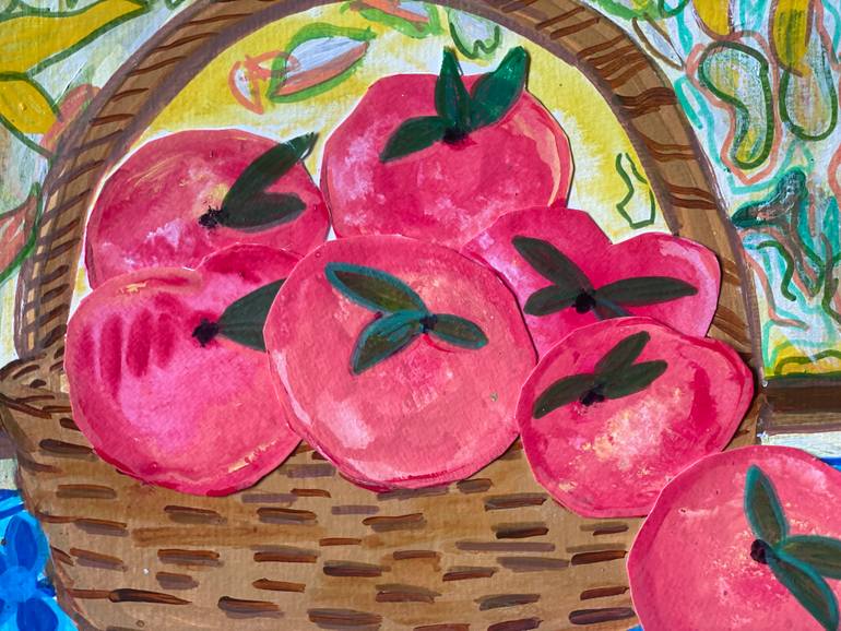 Original Art Deco Food & Drink Mixed Media by Shelja Garg