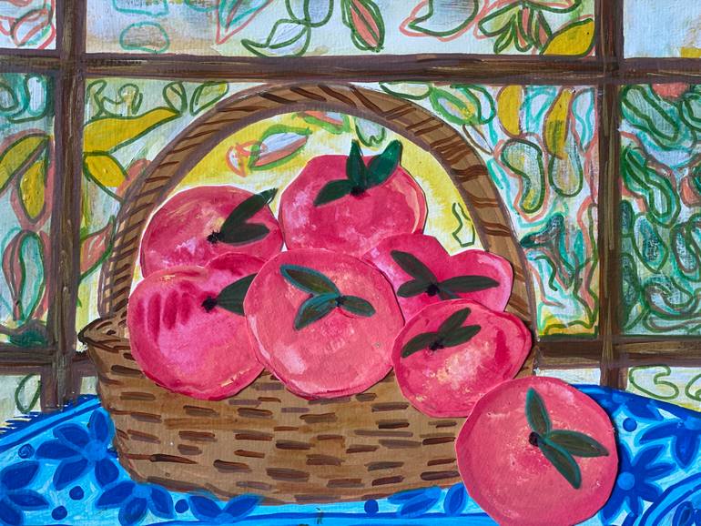 Original Art Deco Food & Drink Mixed Media by Shelja Garg