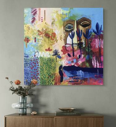 Original Abstract People Paintings by Shelja Garg