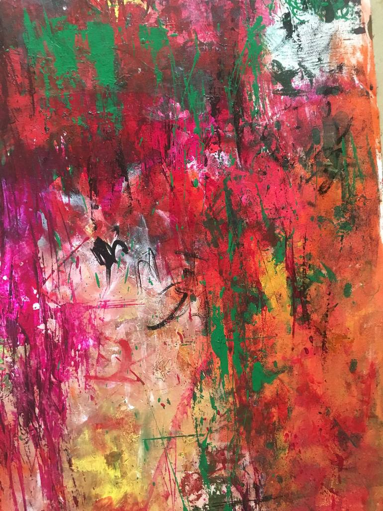 Original Abstract Expressionism Abstract Painting by Shelja arts