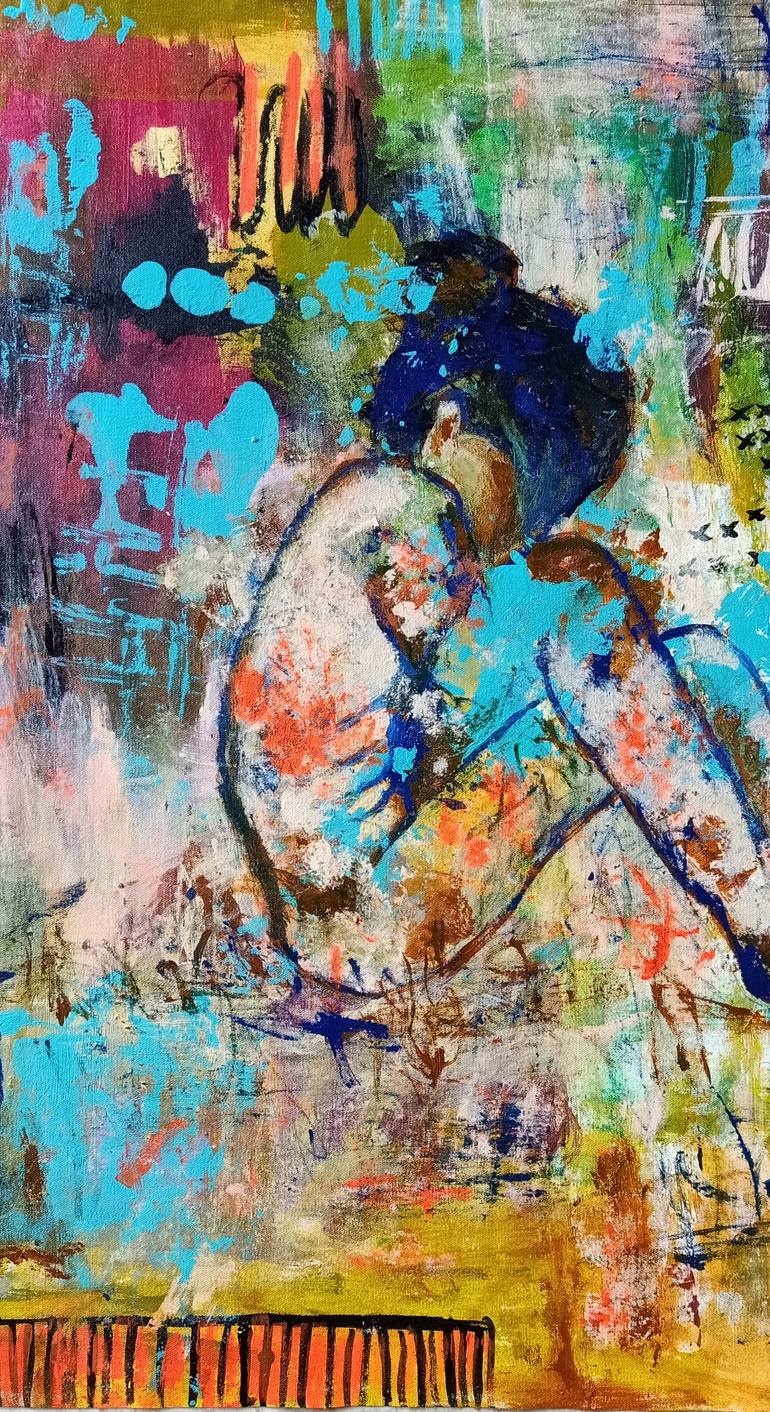 Original Conceptual Abstract Painting by Shelja Garg