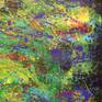 texture and movement of colors