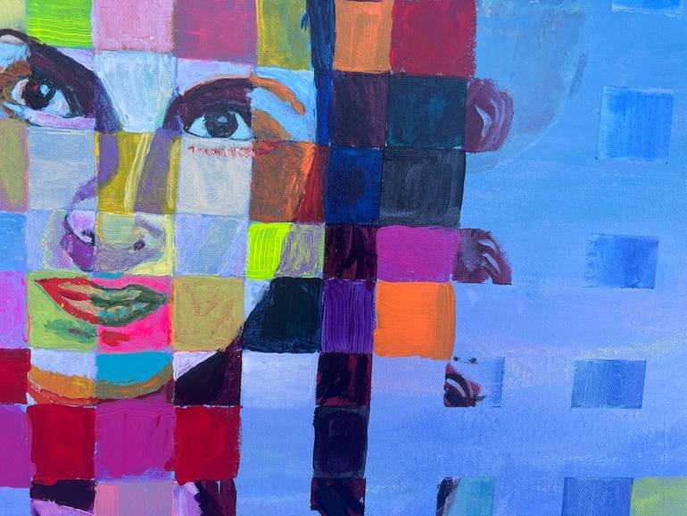 Original Abstract Expressionism Abstract Painting by Aubier Torres