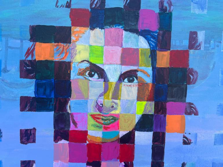 Original Abstract Expressionism Abstract Painting by Aubier Torres