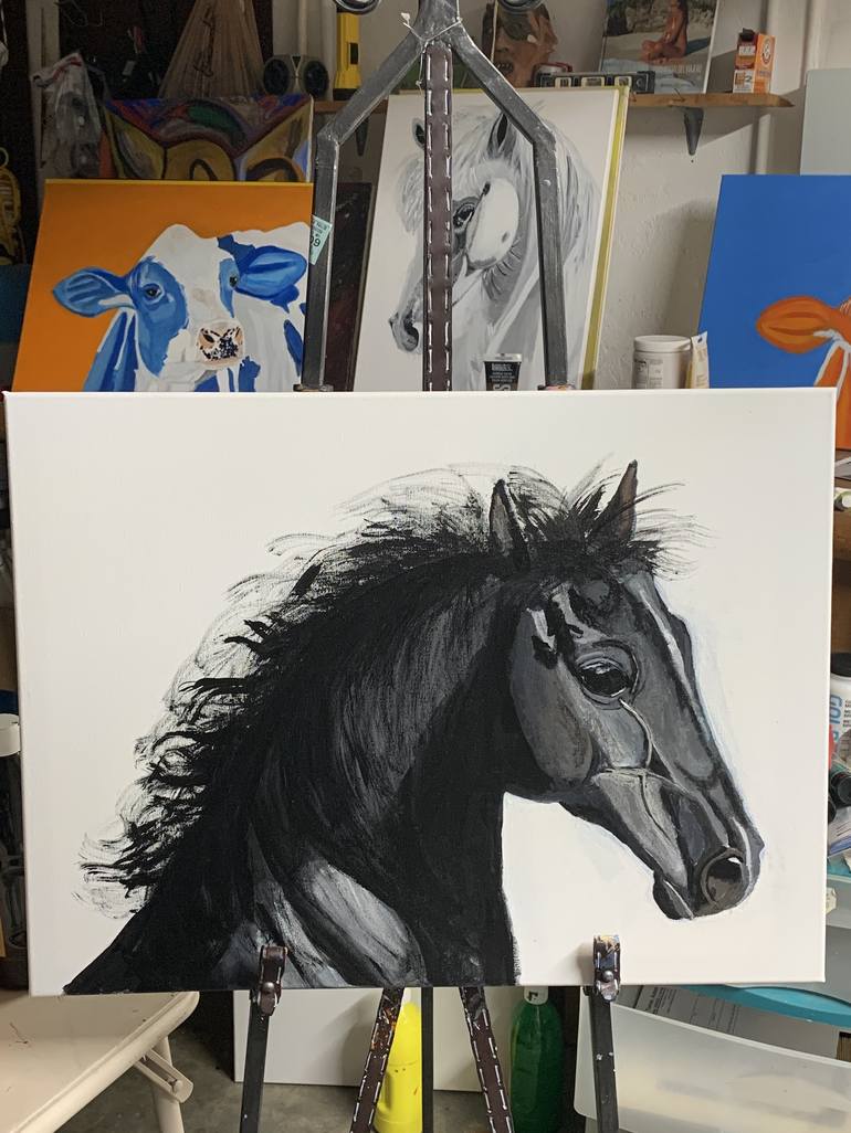 Original Animal Painting by Aubier Torres