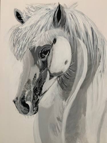 Print of Figurative Horse Paintings by Aubier Torres