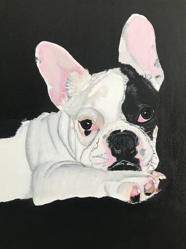Original Dogs Paintings by Aubier Torres