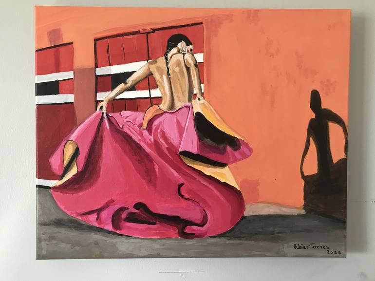 Original Women Painting by Aubier Torres