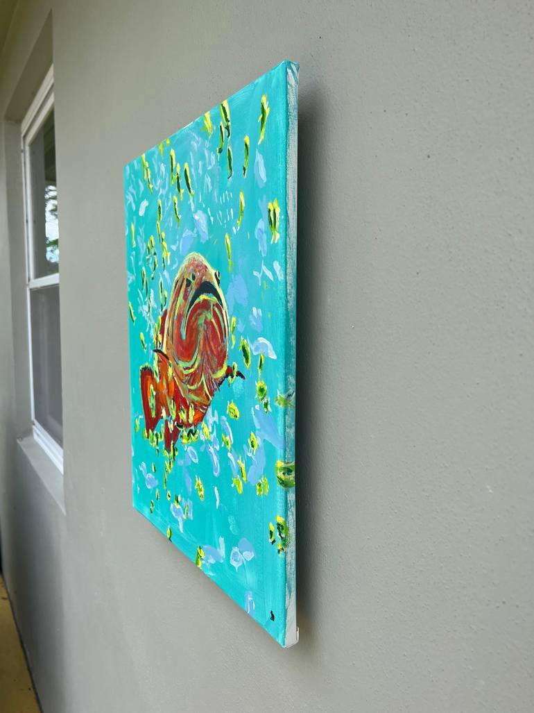 Original Art Deco Animal Painting by Aubier Torres