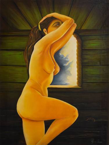 Print of Nude Paintings by Samer Bani