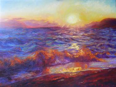 Original Seascape Painting by Alla Mikhaylova