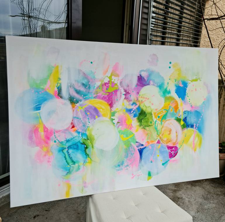 Original Abstract Painting by Wioletta Gancarz