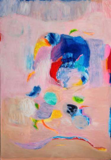 Original Abstract Expressionism Abstract Paintings by Wioletta Gancarz