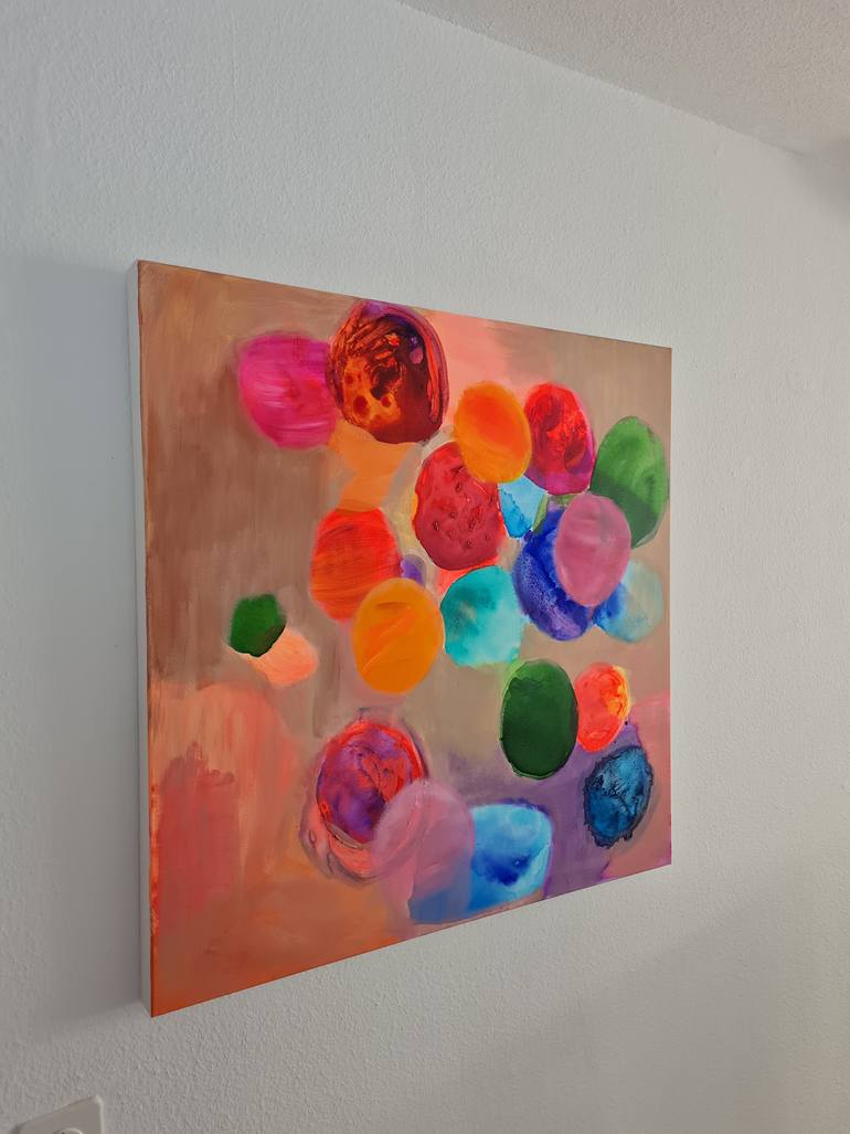Original Contemporary Abstract Painting by Wioletta Gancarz