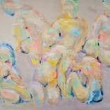 Figure study in yellow by Wioletta Gancarz