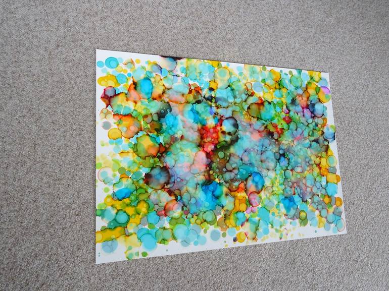 Original Modern Abstract Painting by Wioletta Gancarz