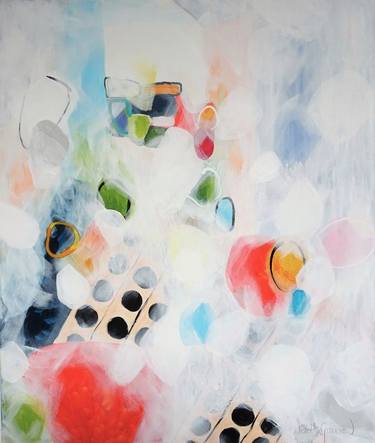 Print of Modern Abstract Paintings by Wioletta Gancarz