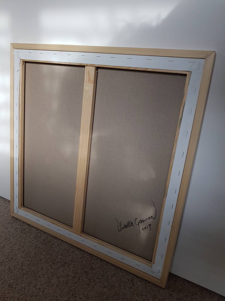 Original Abstract Landscape Painting by Wioletta Gancarz