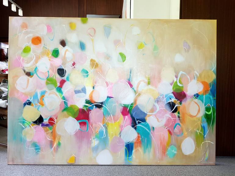 Original Modern Abstract Painting by Wioletta Gancarz