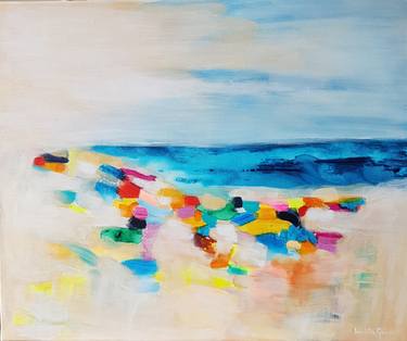 Original Beach Paintings by Wioletta Gancarz