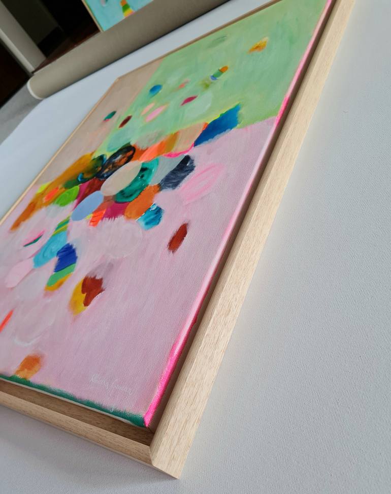 Original Modern Abstract Painting by Wioletta Gancarz