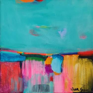 Print of Abstract Landscape Paintings by Wioletta Gancarz