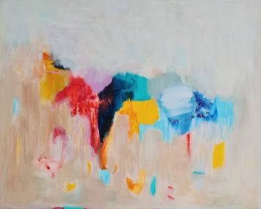 Print of Abstract Expressionism Landscape Paintings by Wioletta Gancarz