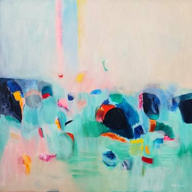 Original Abstract Landscape Paintings by Wioletta Gancarz