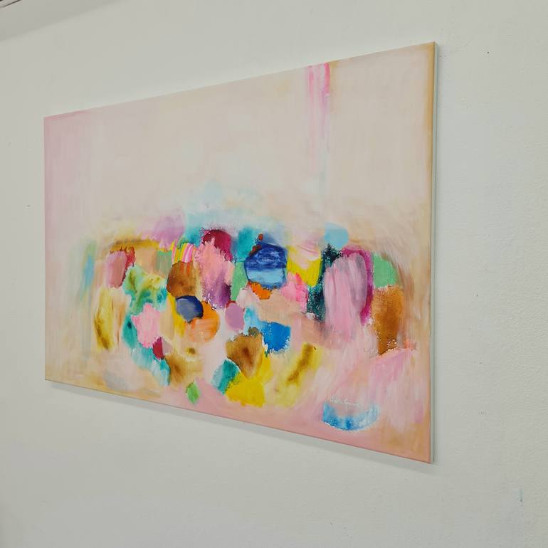 Original Abstract Landscape Painting by Wioletta Gancarz