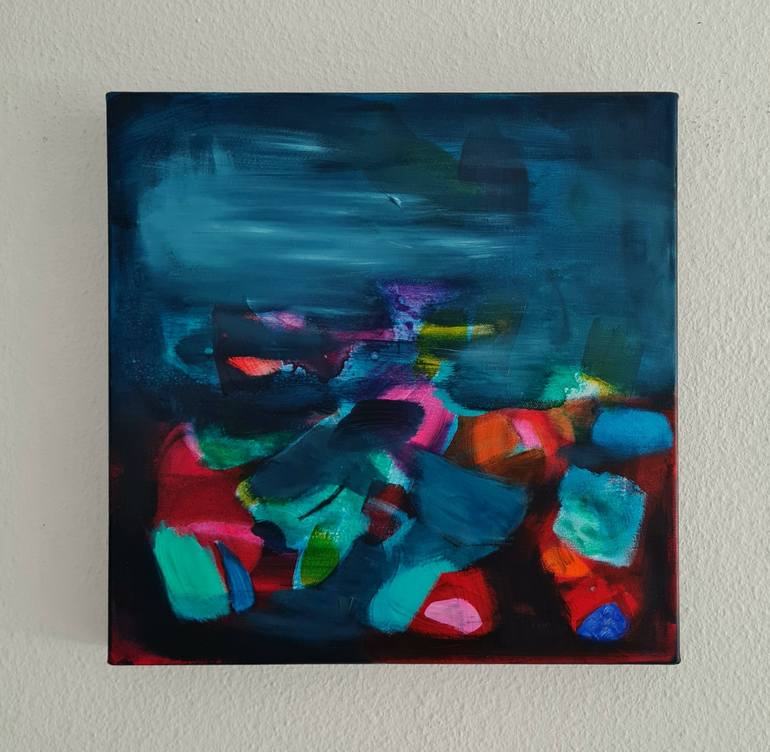 Original Abstract Painting by Wioletta Gancarz