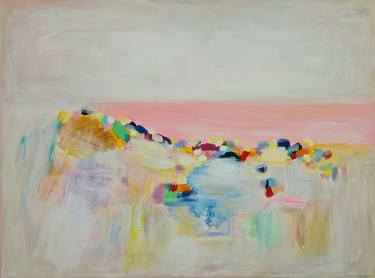 Print of Abstract Beach Paintings by Wioletta Gancarz