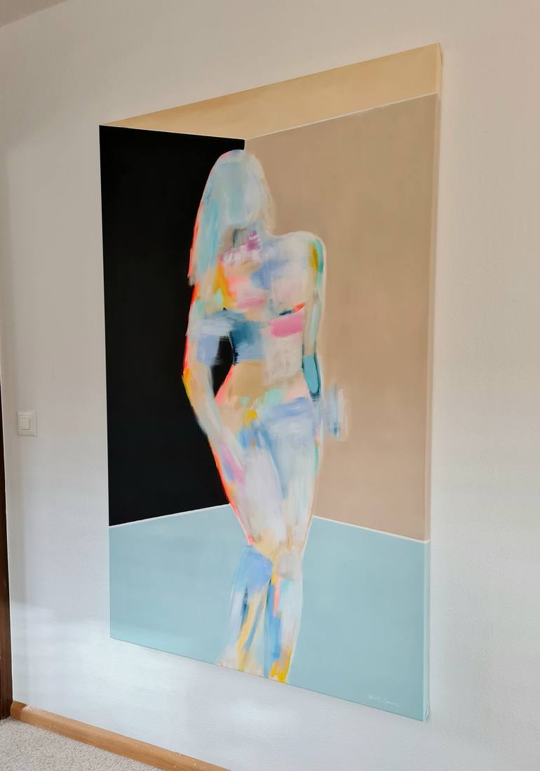 Original Nude Painting by Wioletta Gancarz